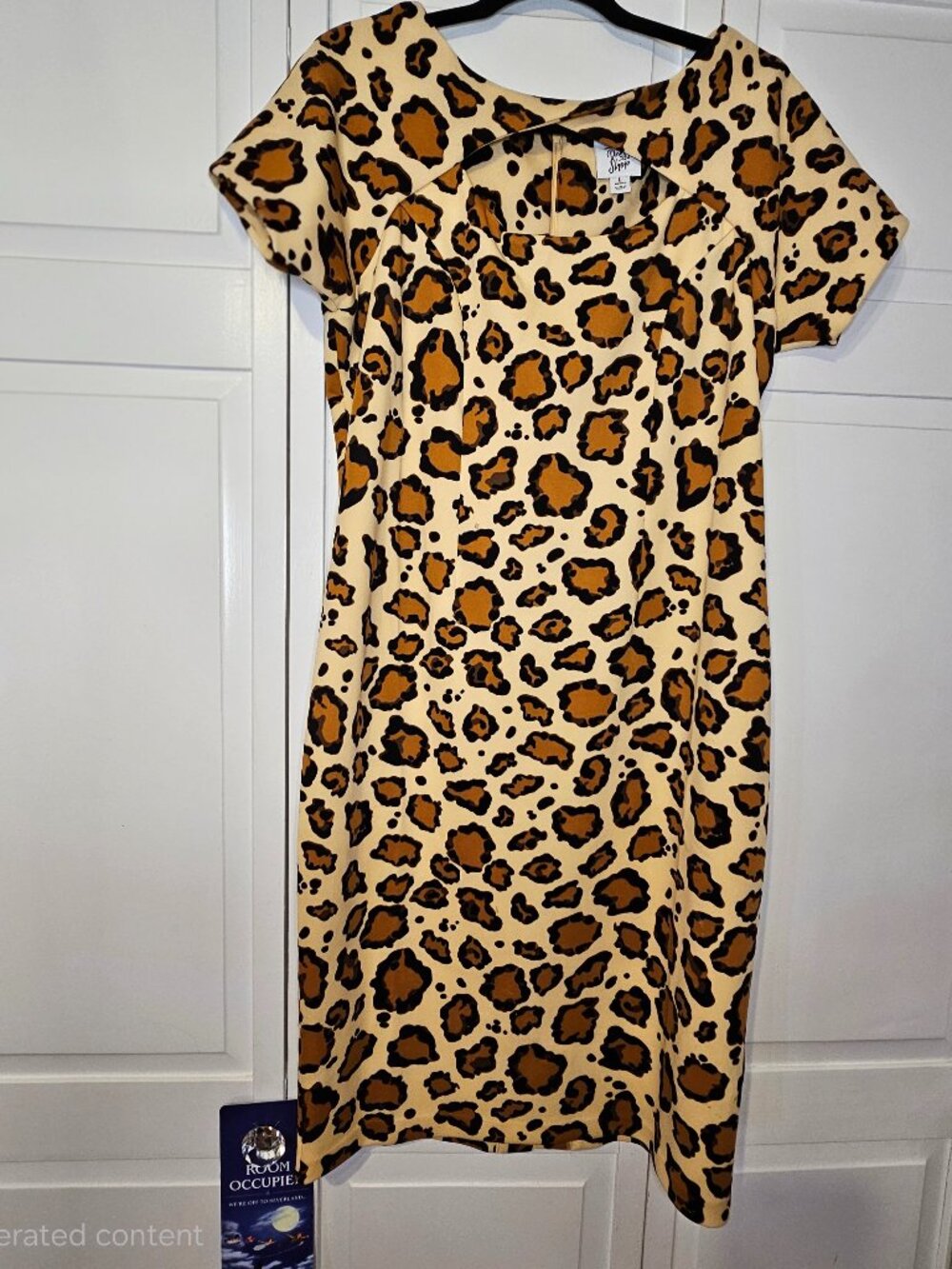 Disney Parks Dress Shop Animal Kingdom Leopard Print Dress